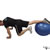 Stability Ball Single-Leg Hip Rotation exercise demonstration