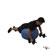 Dumbbell Posterior Fly on Stability Ball exercise demonstration