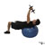 Dumbbell One-Arm Pullover (Stability Ball) exercise demonstration