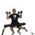 Dumbbell One Arm Seated Shoulder Press exercise demonstration