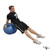 Stability Ball Dip exercise demonstration