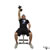 Dumbbell Seated One-Arm Supported Tricep Extension exercise demonstration
