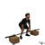 Barbell Power Clean from Blocks exercise demonstration