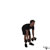 Dumbbell Stiff-Legged Deadlift exercise demonstration