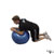 Stability Ball Plank exercise demonstration