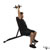 Reverse Grip One Arm Seated Overhead Tricep Extension exercise demonstration