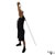 Cable Standing Reverse Grip One Arm Overhead Tricep Extension exercise demonstration