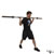 Barbell Split Jump exercise demonstration