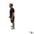 Rear Bodyweight Lunge exercise demonstration