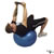 Stability Ball Weight Plate Pullover exercise demonstration