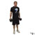 Dumbbell Walking Lunges exercise demonstration