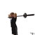 Barbell Standing Overhead Triceps Extension exercise demonstration