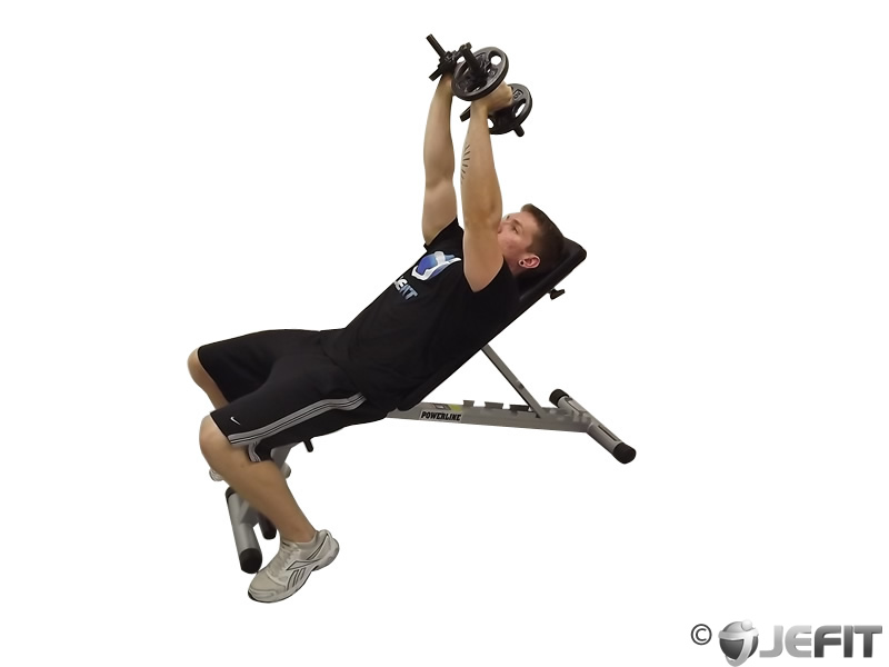 Dumbbell Incline Triceps Extension - Exercise Database | Jefit ...