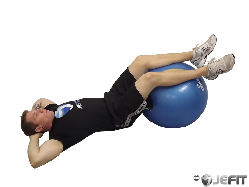 Swiss Ball Crunch