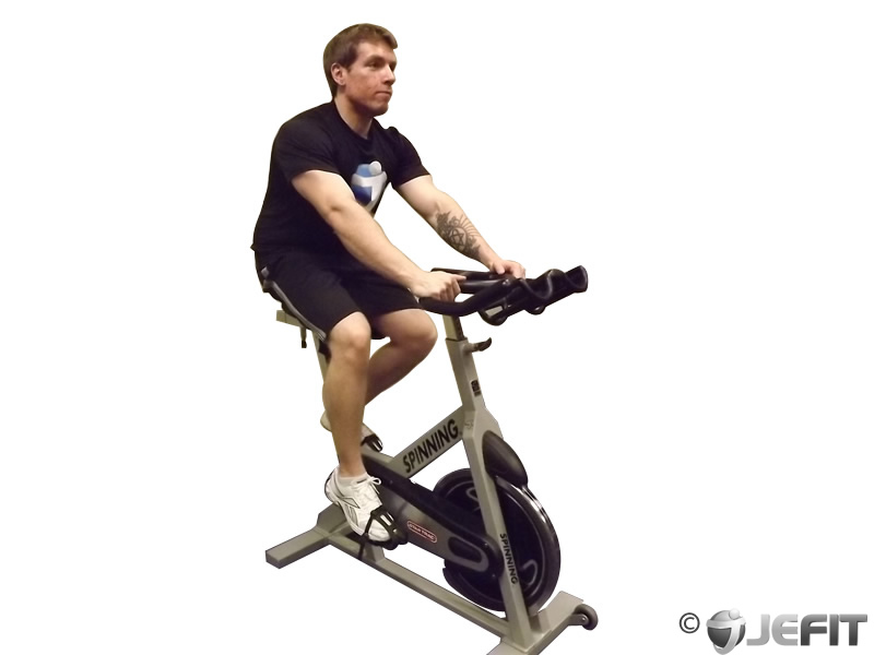indoor cycling exercise