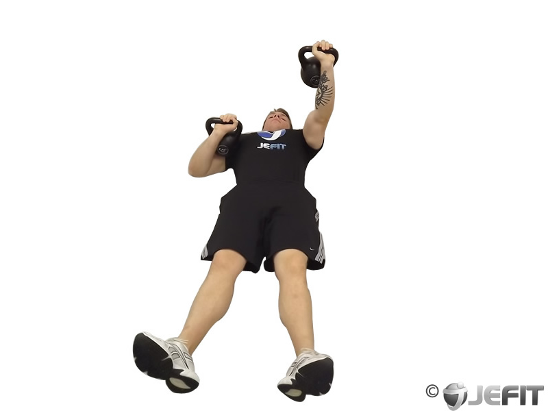 Kettlebell Alternating Floor Press Exercise Database Jefit