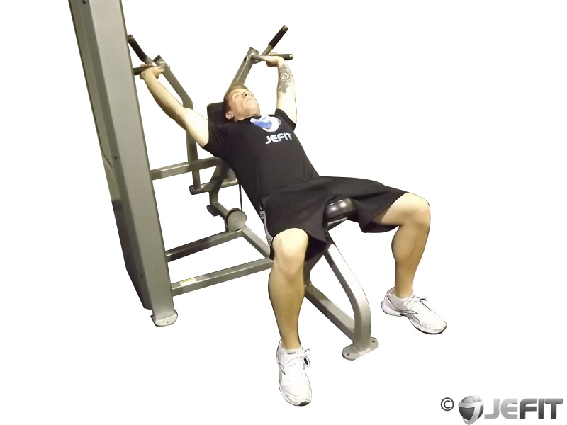 overhead press machine muscles worked