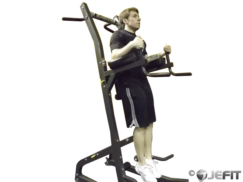 Roman Chair Twisting Knee Raise Exercise Database Jefit Best