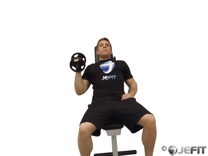 Dumbbell Incline One Arm Hammer Press Exercise Database Jefit