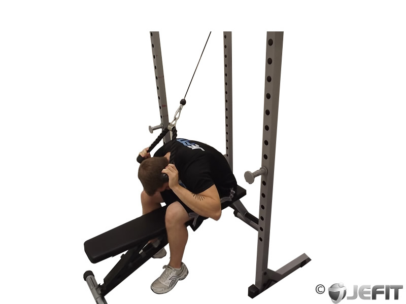 seated ab machine