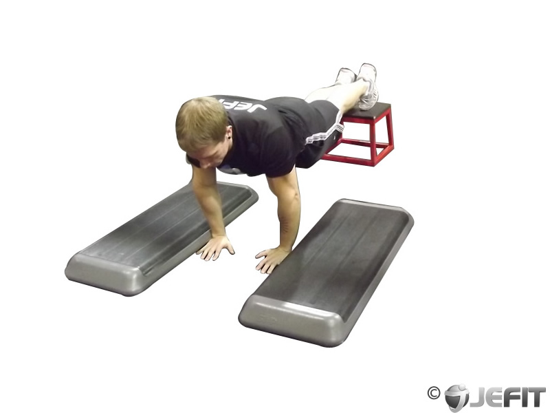 Incline push up