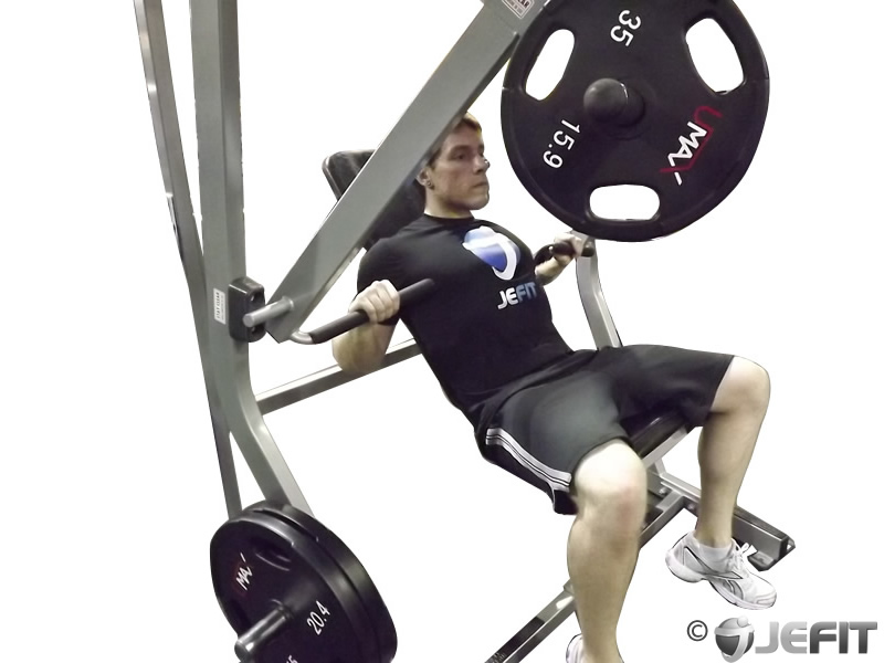 Machine Decline Chest Press Exercise Database Jefit