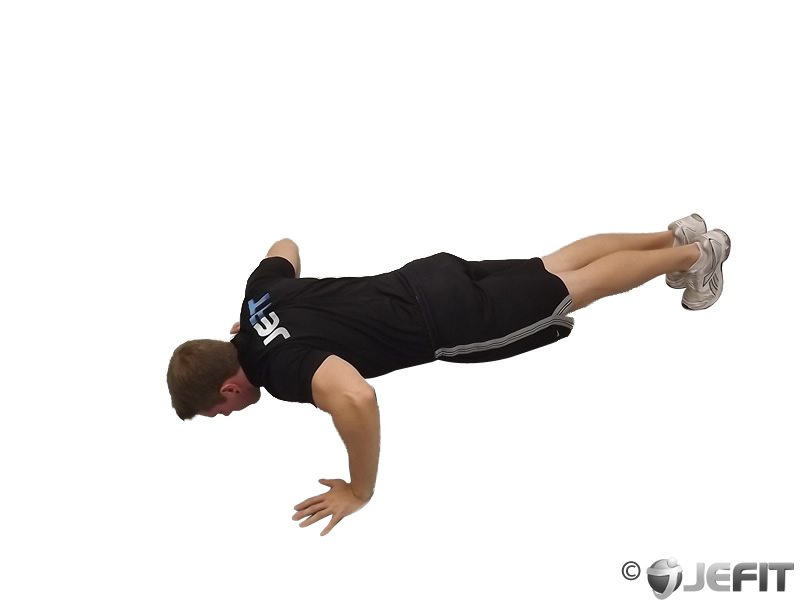 hands up push up