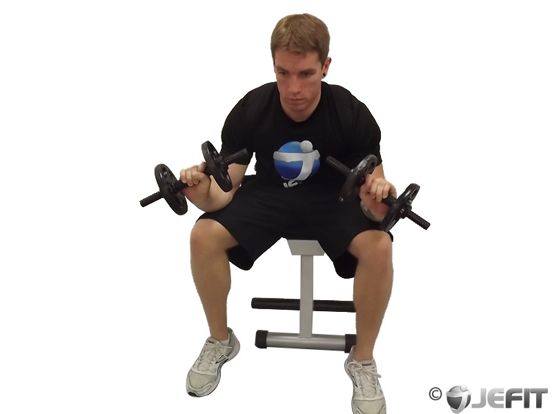 two hand wrist curl