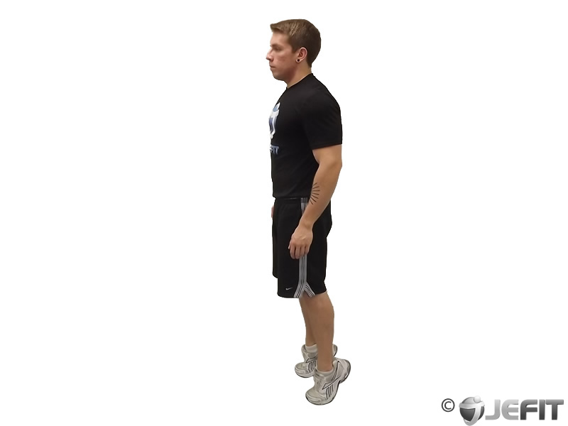 Bodyweight Standing Calf Raise