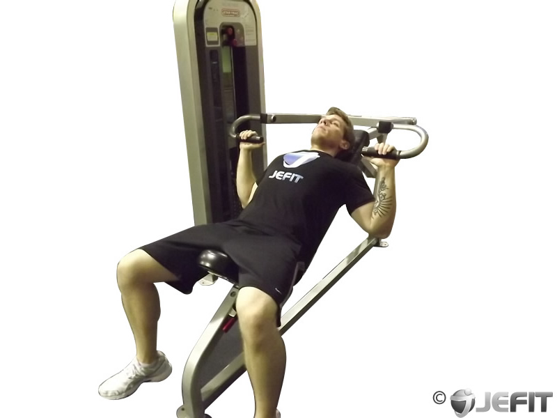 Machine Incline Chest Press Exercise Database Jefit