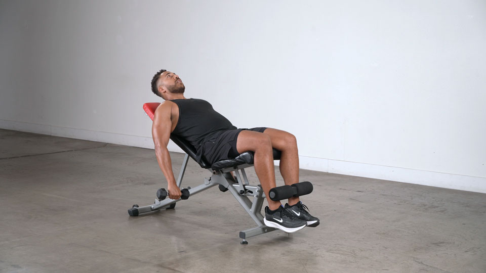 Dumbbell Incline Shoulder Raise exercise