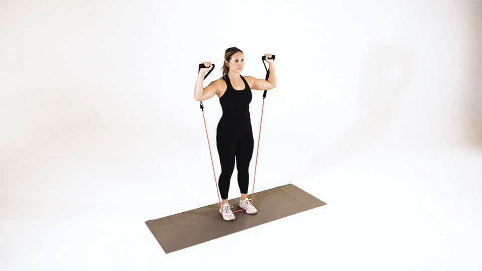 Band Shoulder Press