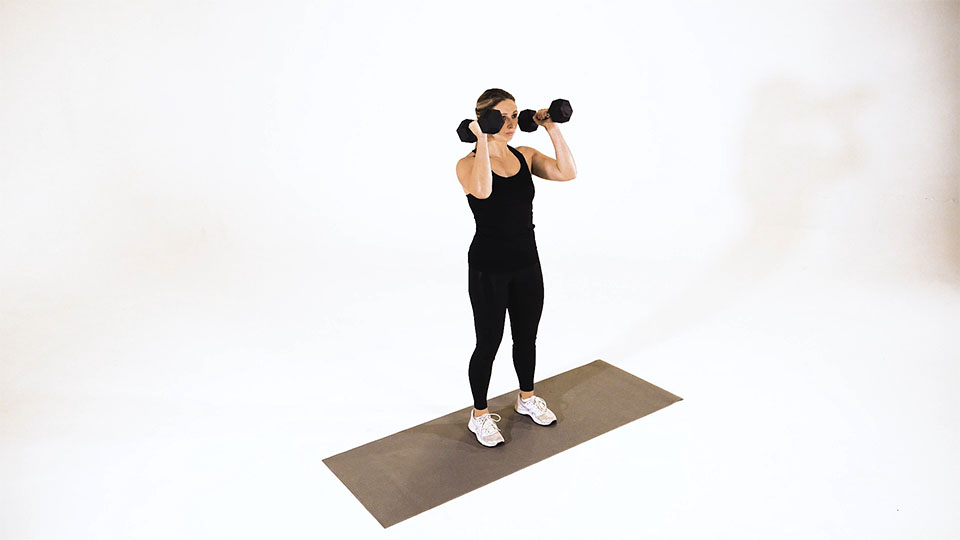Hammer curl shoulder press outlet