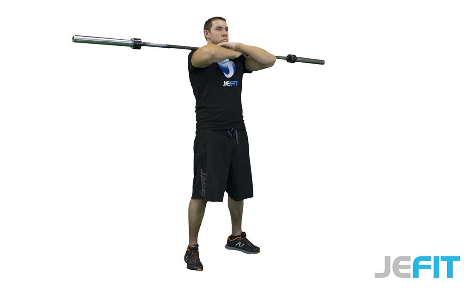 Barbell Front Squat exercise