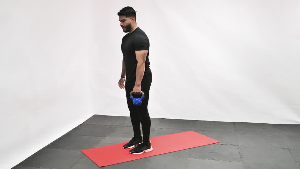 Kettlebell Single-Leg Deadlift exercise