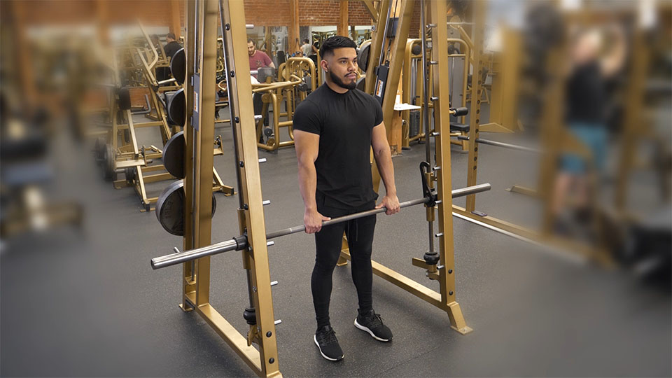 Smith Machine Shrug exercise