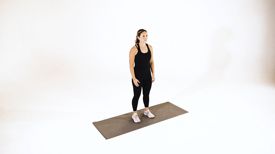 Standing Half Moon exercise