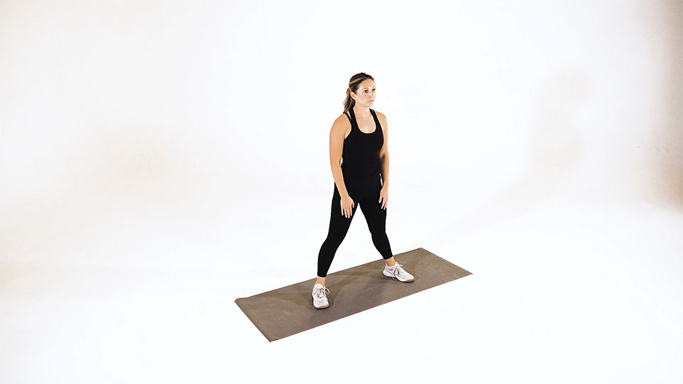 Wide Leg Stretch exercise