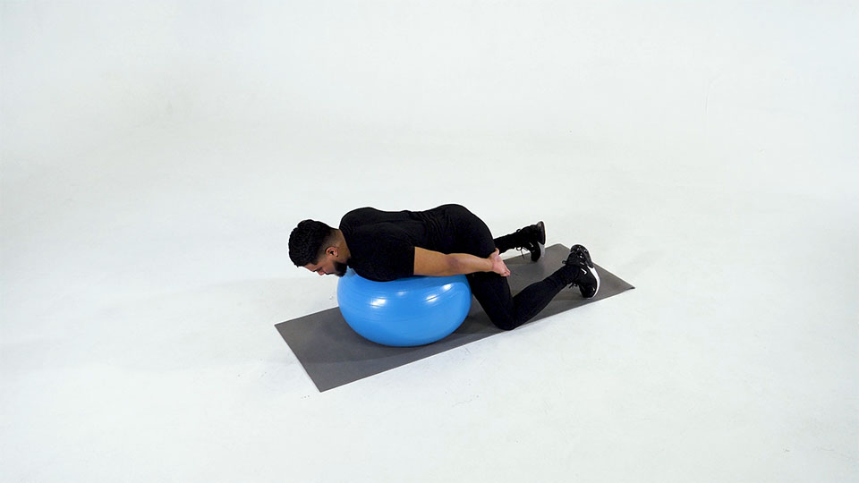Stability Ball Back Extension