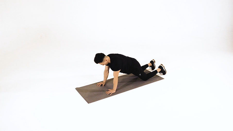 Modified Push-Up to Forearms exercise
