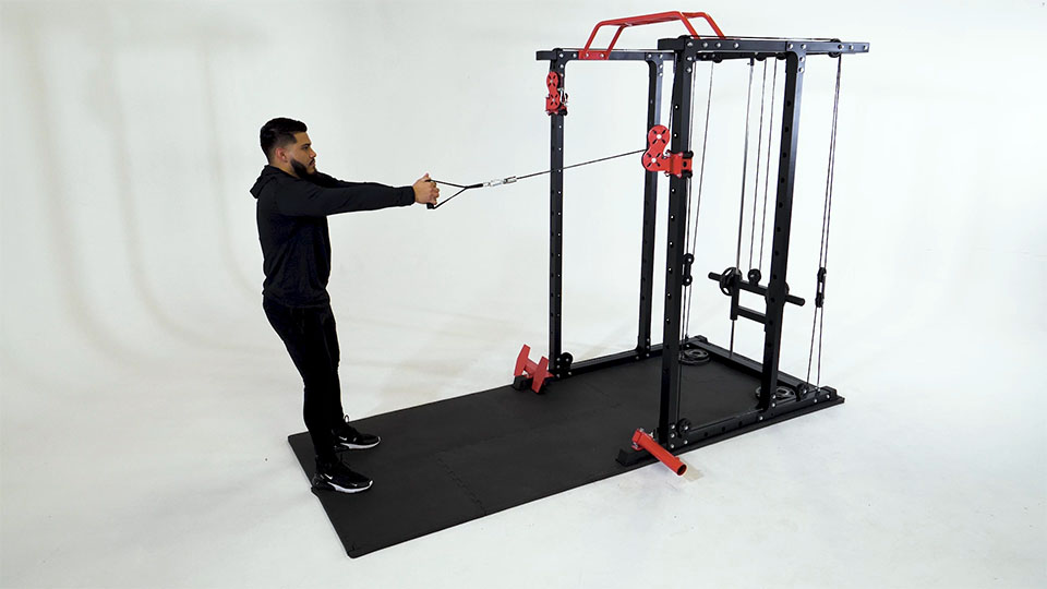 Cable Standing Row exercise