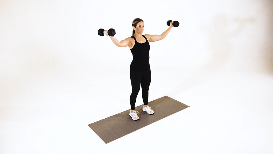 Dumbbell High Curl