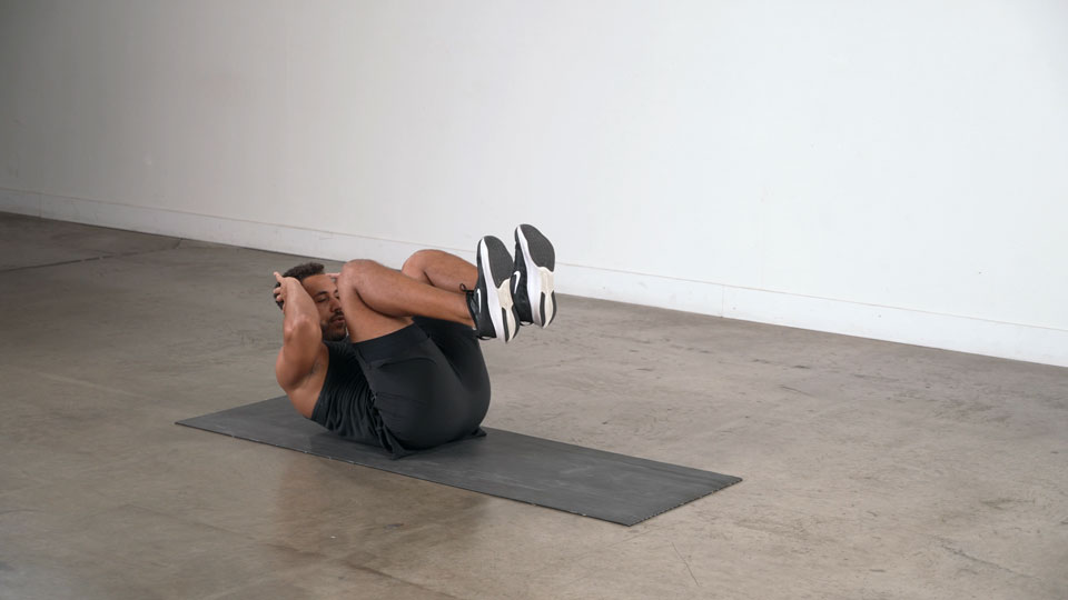 Tuck Crunch Exercise