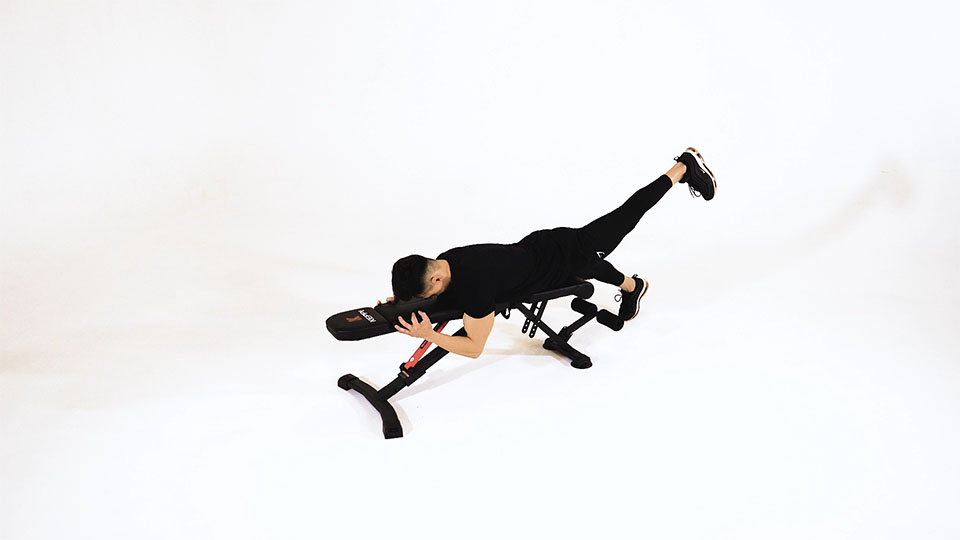 Alternating Reverse Hyper (Flat Bench) - JEFIT