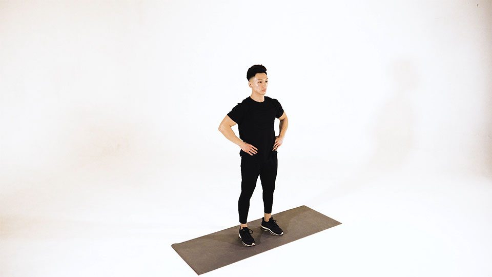Leg over head stretch cheap