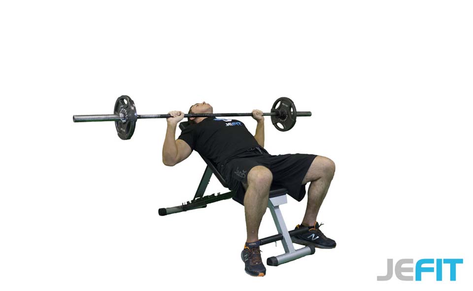 Barbell Incline Bench Press exercise