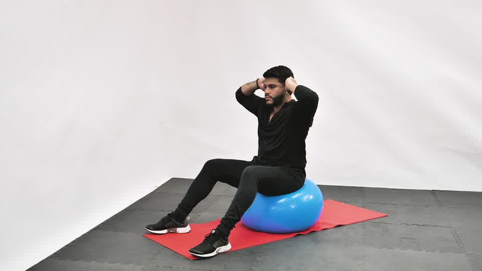 Seated Trunk Rotation exercise