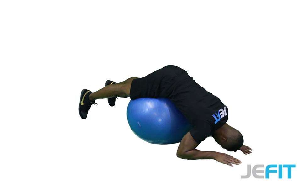 Stability Ball Balance exercise