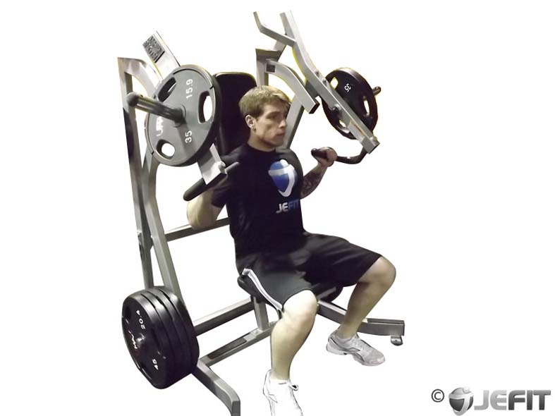 Leverage Incline Chest Press exercise
