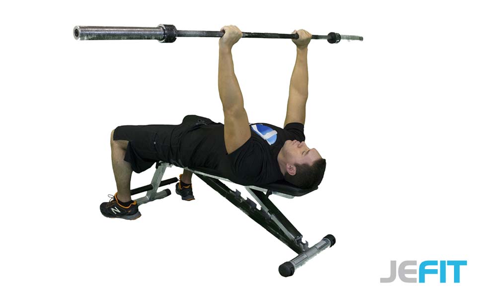 Barbell Neck Press exercise